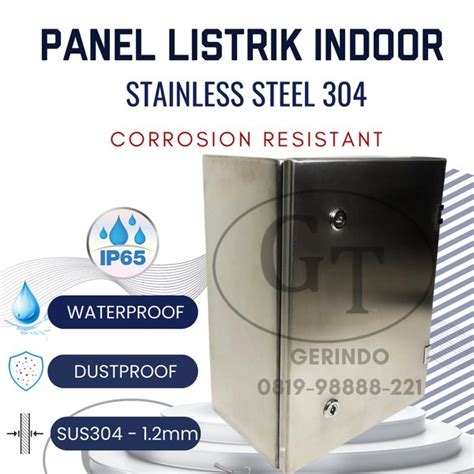 harga box panel stainless